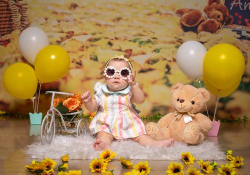 Infantil de Ensaio Bebê Isis (7meses)