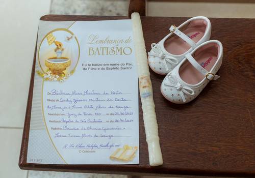 Aniversários de Batizado e primeiro aninho da Bárbara