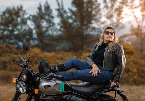 Ensaios de Ensaio Moto Royal Enfield Amanda