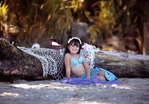 Infantil de Ensaio da Alice (Tema Ariel)