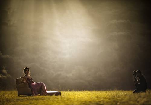 Editorial de Editorial de Noivas Fashion (Primeiros Cliques)