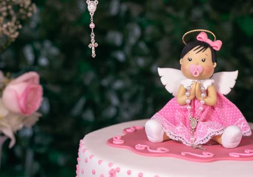 Infantil de Batizado da Carolina