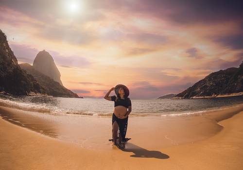 Ensaio Gestante de Ensaio Gestante Karol Mendonça