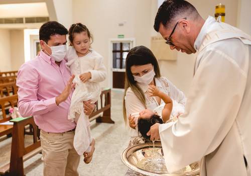 Infantil de Batizado da Kamile