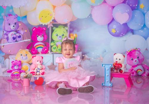 Infantil de Ensaio Infantil da Isabella