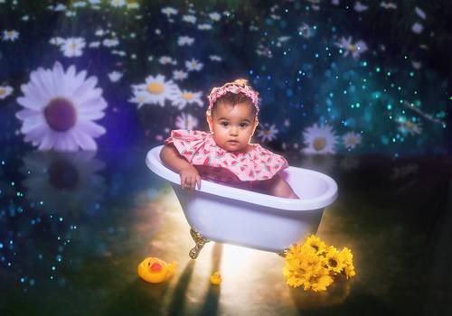 Infantil de Ensaio Infantil da Alice