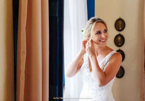 Por que ficar pronta 1 hora antes da cerimônia?