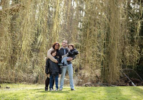 Fotos de Familia em Paris de Ileide e os homens da sua vida!