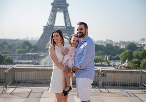 Fotos de Familia em Paris de Carina+Tulio+Mariana