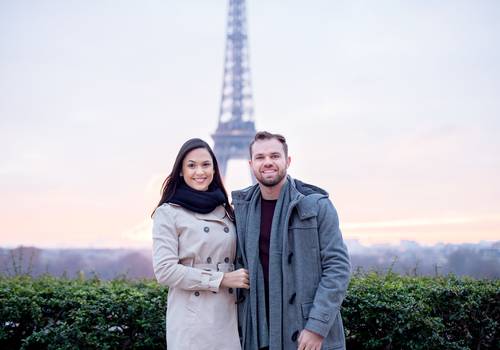 Pedido de casamento em Paris de Livia&João 