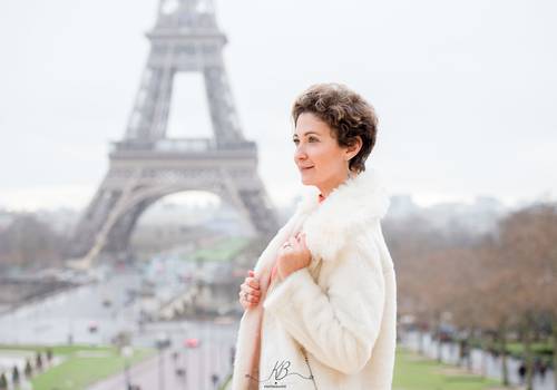 Fotos em Paris de Anna - uma super mulher!