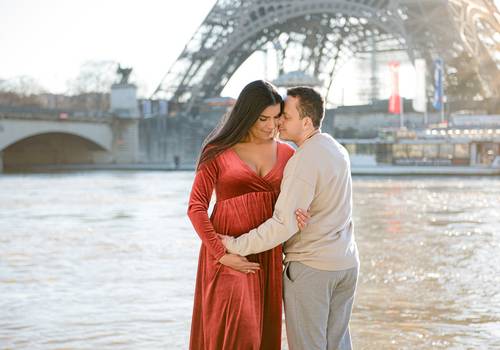 Casais em Paris de Carla&Erivelton a espera da Esther