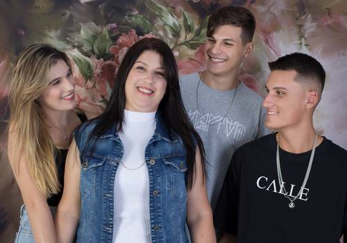 Acompanhamento de Marina, Marcos Aurélio, Vinícius e Mariana (Dia das Mães)