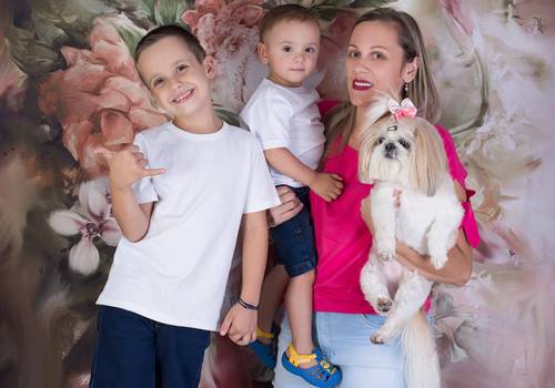 Família de Lilian, José e Gabriel (Dia das Mães)