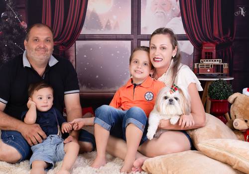 Família de Lilian, Beto, Gabriel e José Rafael