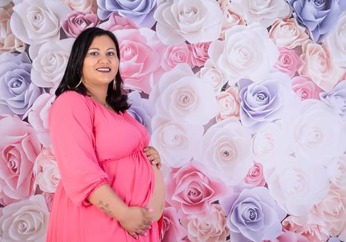 Gestante de Mamãe Angélica