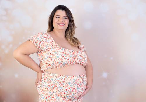 Gestante de Mamãe Larissa