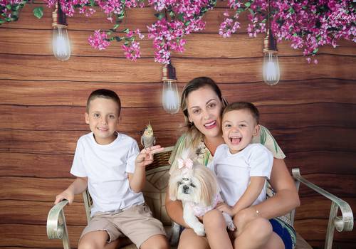 Família de Lilian, Gabriel José Rafael, Mel e Pelé (Especial das mães)