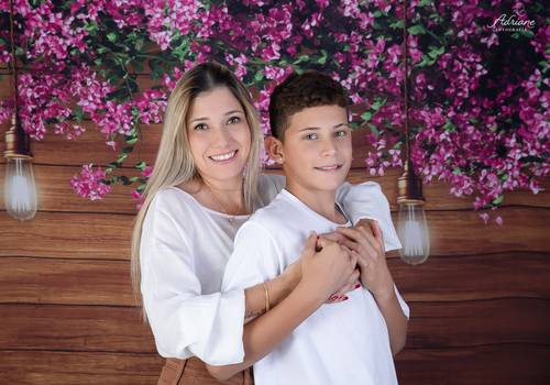 Família de Aline e Nicolas (Especial das mães)