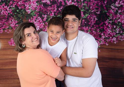 Família de Marcela, João e Pedro (Especial das mães)