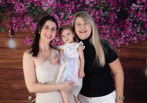 Família de Andressa, Solange e Antonella (Especial das mães)