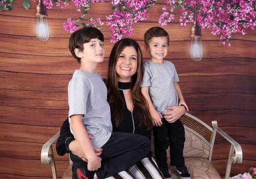 Família de Francine, Theo e Gael (Especial das mães)