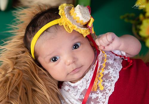 Acompanhamento de Melissa - 1 mês