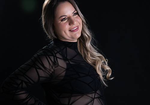 Gestante de Mamãe Carol