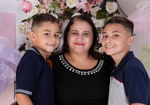 Família de Claudinha, Tiago e André (Especial das Mães)