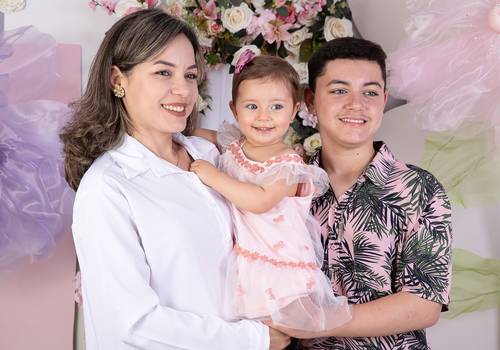 Família de Samara, Miguel e Laura (Especial das Mães)