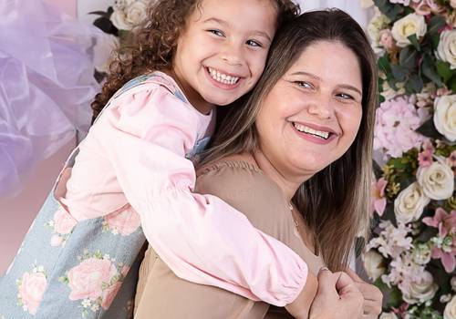 Família de Keila e Valentina (Especial das Mães)