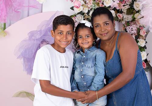 Família de Jocileide, Pietro e Laura (Especial das Mães)