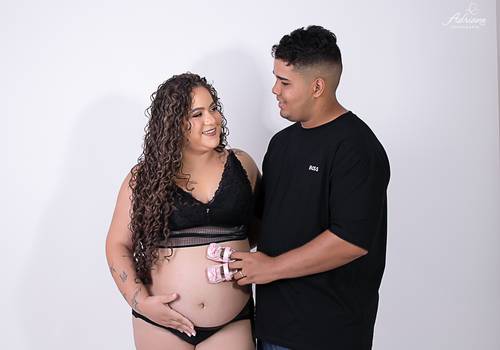 Gestante de Mamãe Viviane