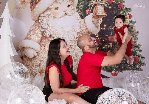 Família de Mônica, Matheus e José Henrique (Memórias de Natal)