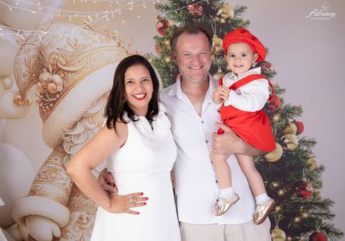 Família de Lucimara, Flávio e Helena (Memórias de Natal)