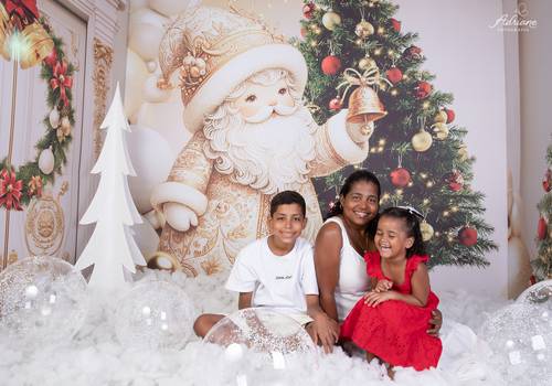 Família de Jocileide, Pietro e Laura (Memórias de Natal)