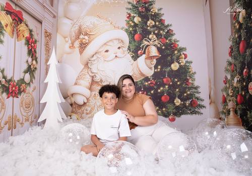 Família de Gislaine e Lorenzo (Memórias de Natal)