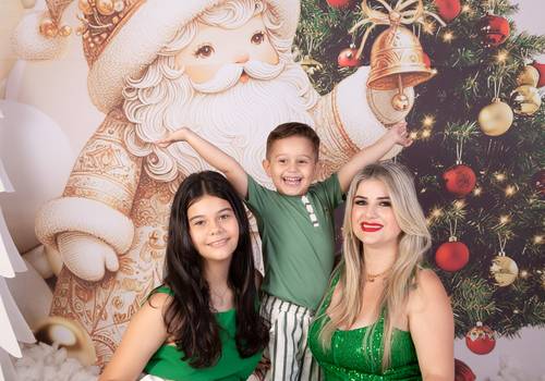 Família de Gabi, Pietra e Gael (Memórias de Natal)