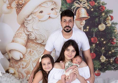 Família de Gabriela, Jorge, Alana e Jorginho (Memórias de Natal)