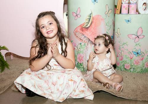 Aniversário de Heloísa - 1 ano e Júlia - 6 anos