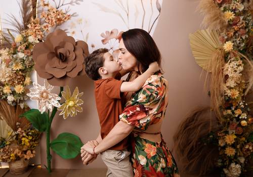 Família de Aline e Luiz Victor (Especial das Mães)