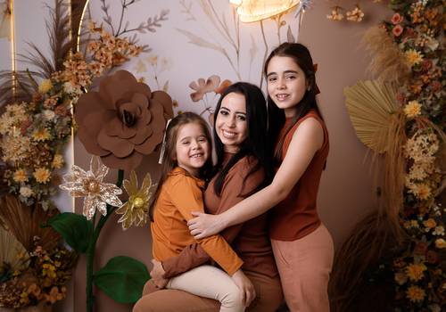 Família de Lorena, Helena e Olívia (Especial das Mães)