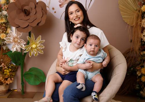 Família de Elisandra, Línia Maria e João Felipe (Especial das Mães)