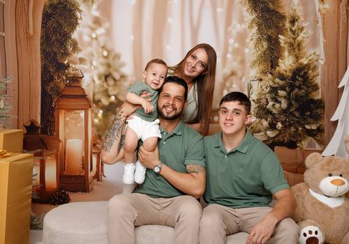 Família de Willian, Cris, Kayky e Gael (Especial de Natal)