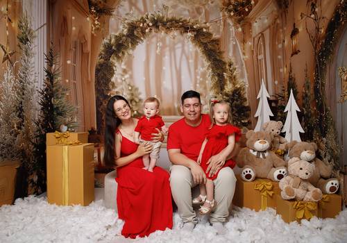 Família de Deivid, Emília, Cecília e Anthony (Especial de Natal)