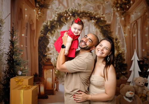 Família de Vitor, Natalia e Catarina (Especial de Natal)