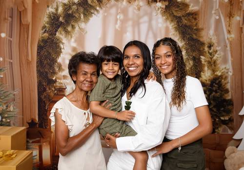 Família de Henrique, Vera, Isabelli e Vicente (Especial de Natal)
