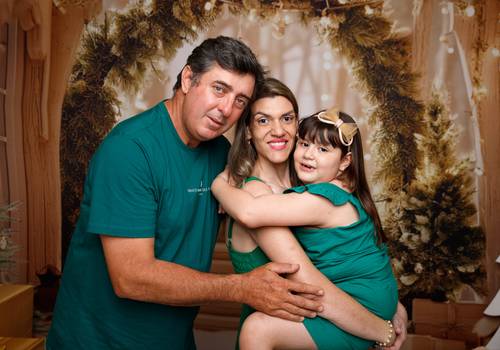 Família de Everaldo, Lidiane e Maria Clara (Especial de Natal)