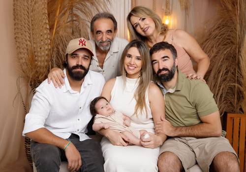 Família de Letícia, Bruno, Camila, Vera, Manoel, Mariana, Hélio e Gabriel