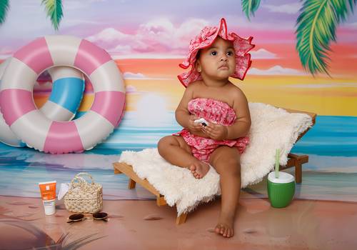 Acompanhamento de Isis - 8 Meses